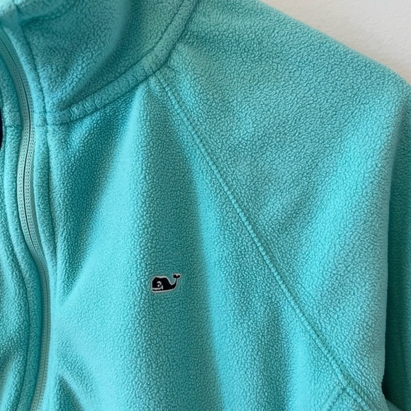 Vineyard Vines Blue Pullover Fleece - Picture 4 of 13